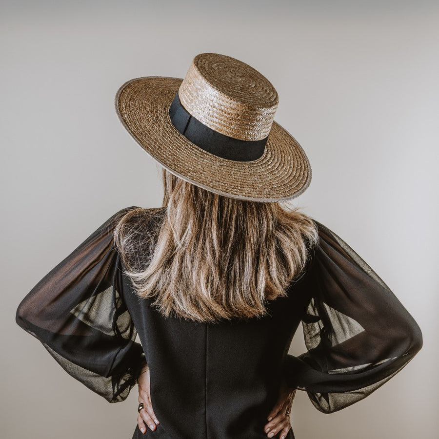 Boater Hat: Holbox · Handmade in México · Sandoval