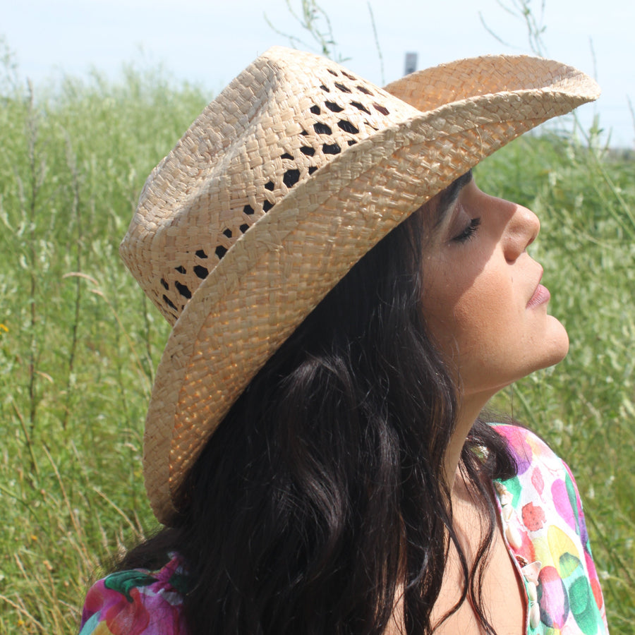 Mazatlán · Raffia Cowboy Hat