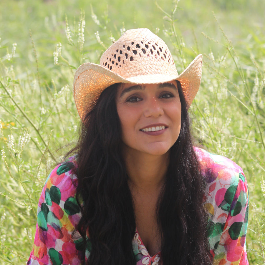 Mazatlán · Raffia Cowboy Hat