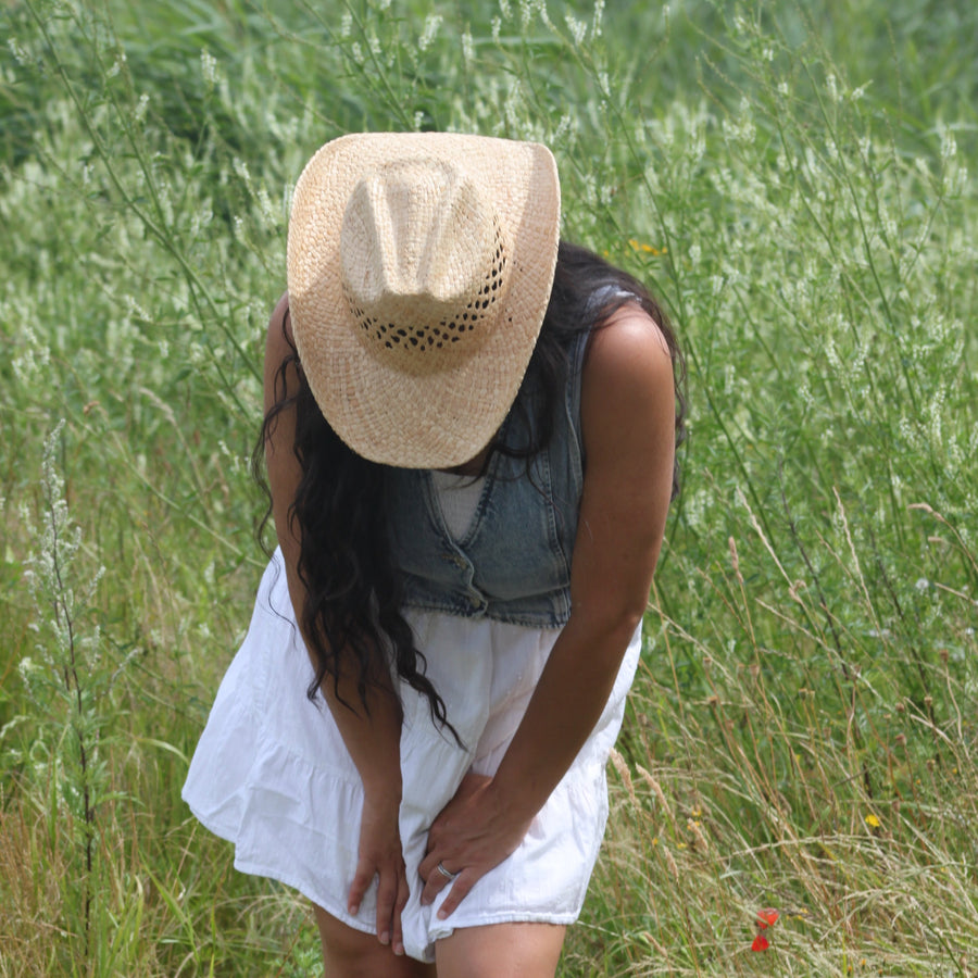 Mazatlán · Raffia Cowboy Hat