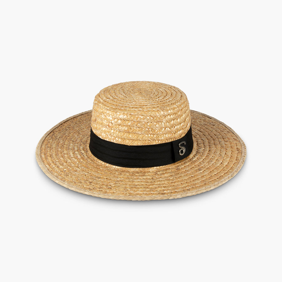 holbox boater hat straw women