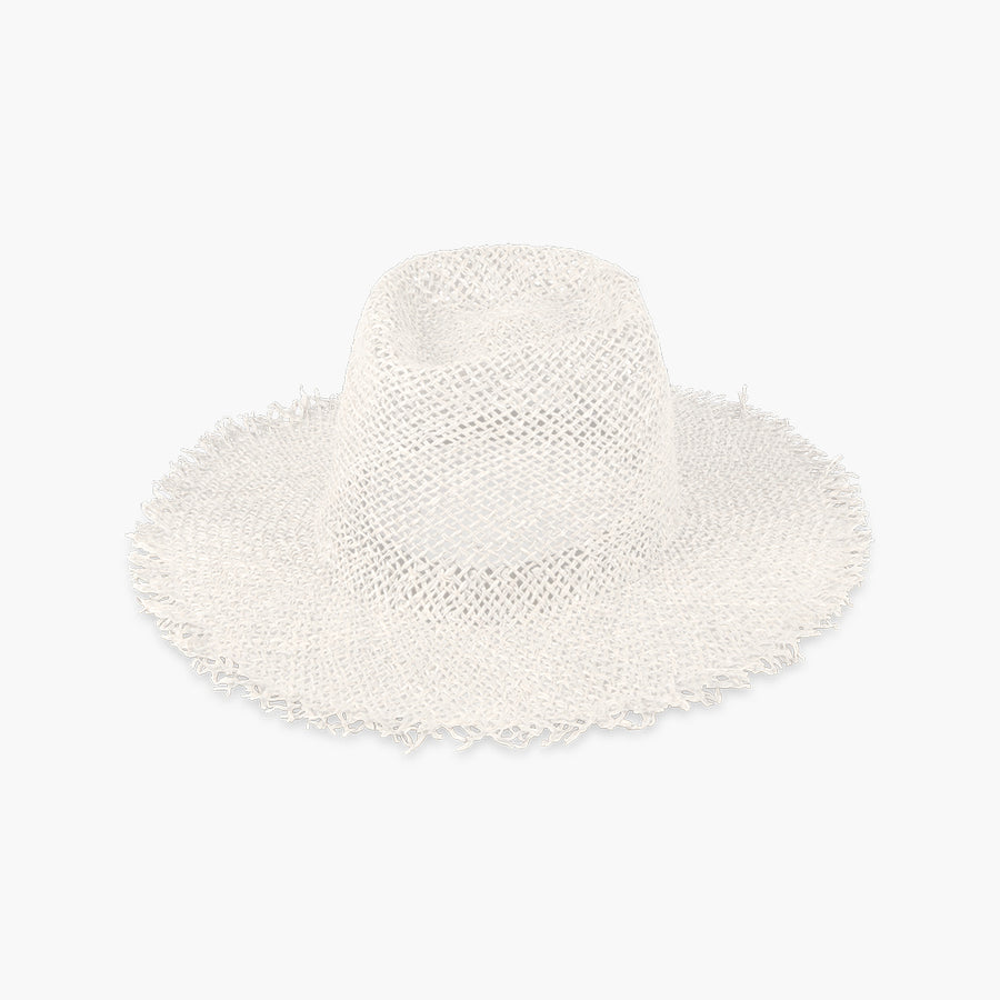 San Pancho · Frayed straw hat