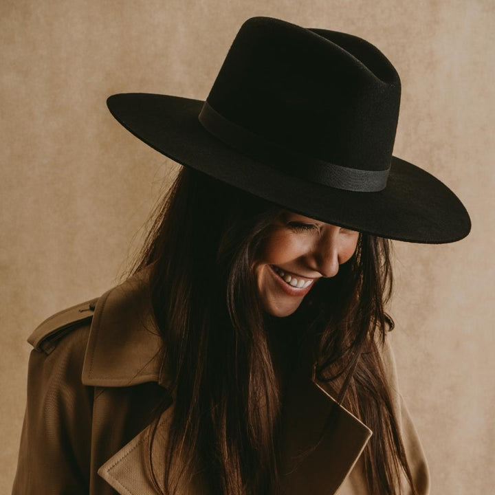 Morelia black wide hat