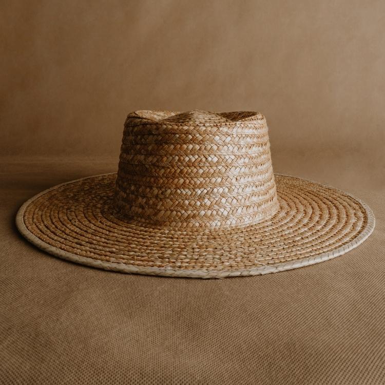 new premium straw hat